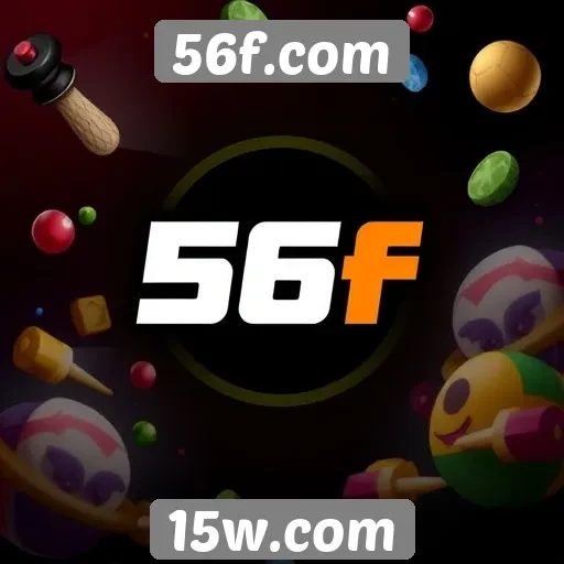 Variedade de jogos disponíveis no 56f.com